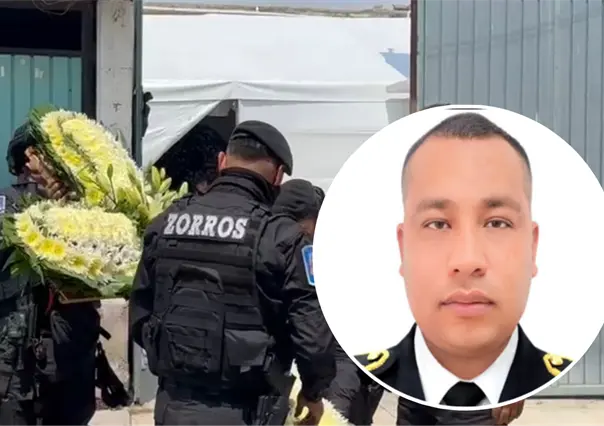 VIDEO | Último homenaje para jefe policiaco asesinado durante asalto en Chalco
