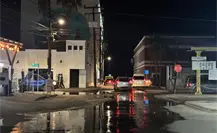 ¡Parece Venecia, pero es La Paz! Así lucen las calles con derrame de aguas negras