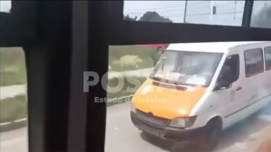 VIDEO | Operativo en Zumpango: aseguran unidades y castigan a choferes por ataque a autobús