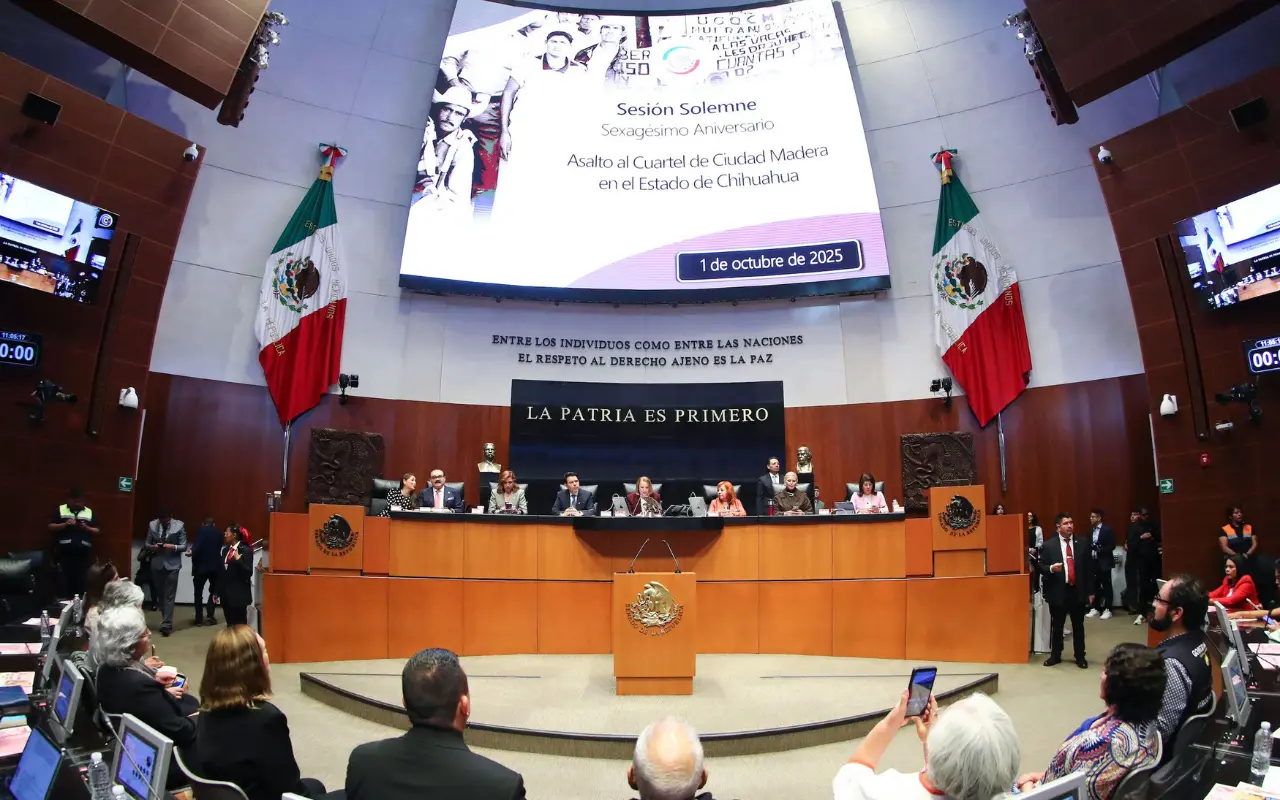 Pleno del Senado. Foto: Senado de la República
