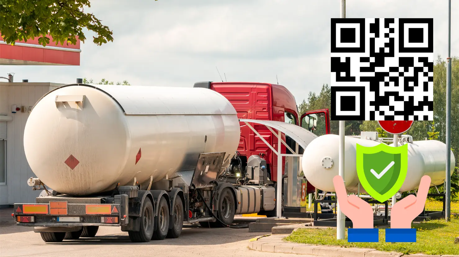 ¿Cómo funcionarán los códigos QR en las pipas de gas LP? Foto: Canva