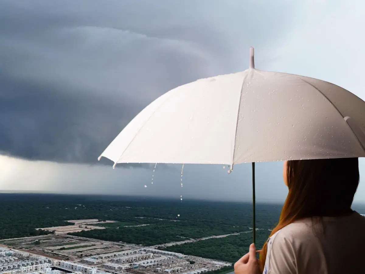 Se prevé otra jornada de tormentas vespertinas y se prevé que continúen durante los próximos días en la mayor parte de la región.- Fuente Meteorología Yucatán y Canva