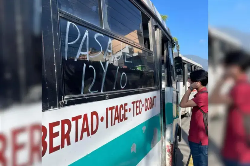 El estado cuenta con 19 mil unidades de transporte público | Foto: Perla Herrera