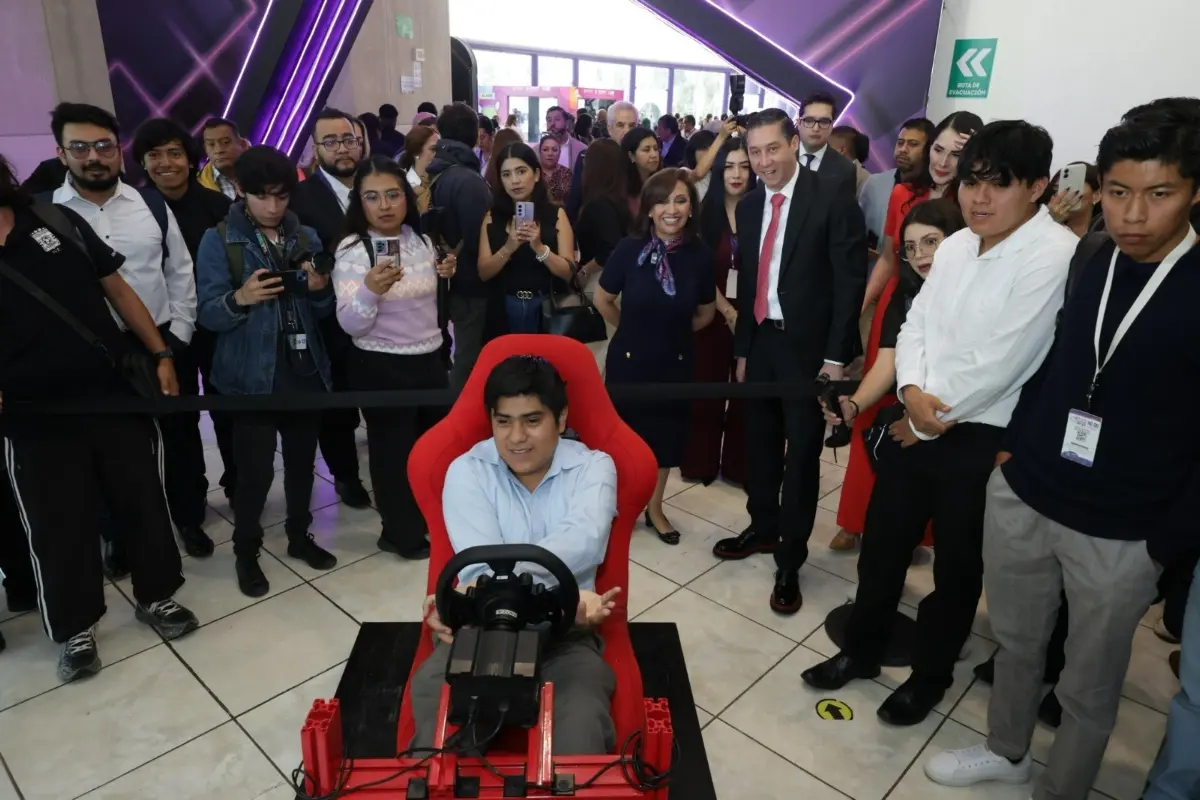 Presentación el vehículo eléctrico Foto: Gobierno de Tlaxcala