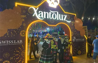 Vive la tradición del Día de Muertos en Monterrey: Xantoluz llega al Parque España