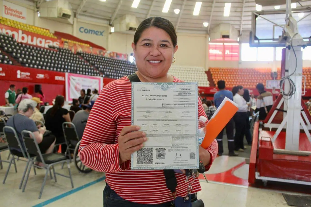 Se acercaron los servicios del Registro Civil en Torreón. (Fotografía: Gobierno de Torreón)