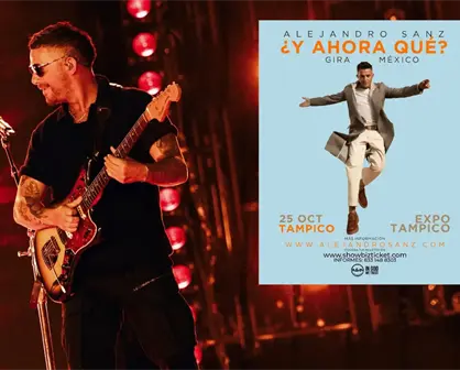 Esto se sabe del concierto de Alejandro Sanz en Tampico