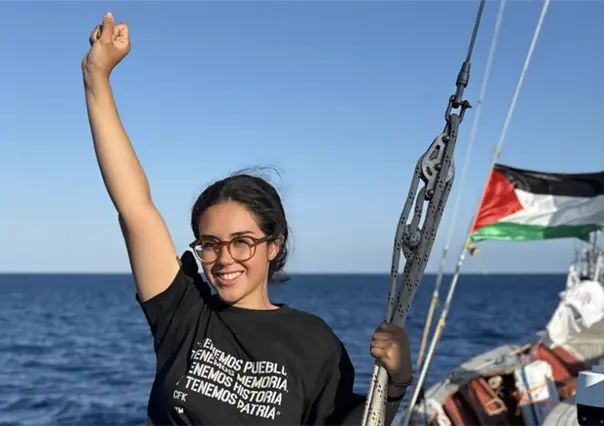 ¿Quién es Arlín Medrano, alumna de la UNAM y parte de la Flotilla Global Sumud, retenida por Israel?