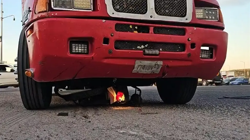 Pierde la vida motocilista arrollado por un tráiler en La Paz