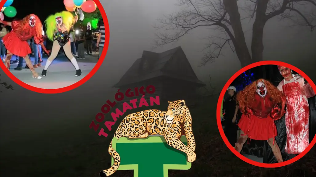 Esta es  la noche mas terrorífica de octubre en Zoológico Tamatán