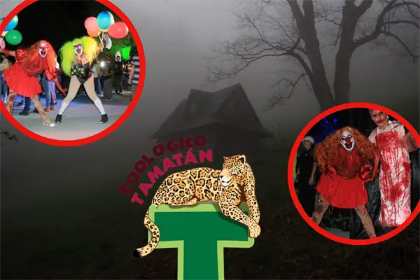 Esta es  la noche mas terrorífica de octubre en Zoológico Tamatán