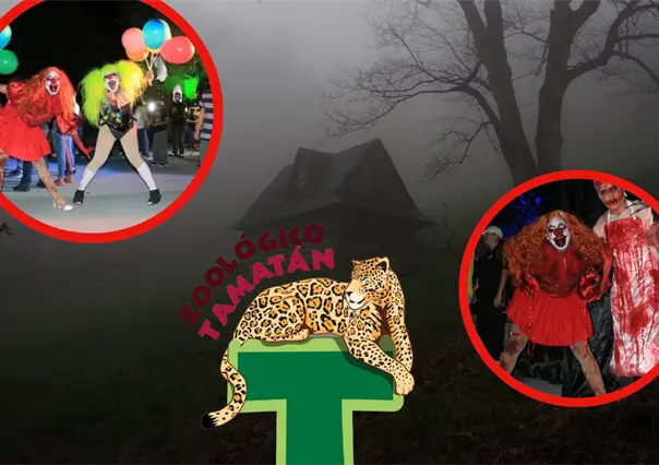 Esta es  la noche mas terrorífica de octubre en Zoológico Tamatán