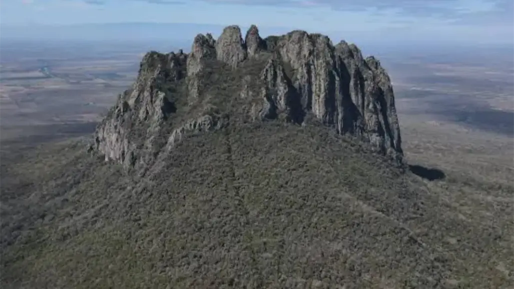 Primer sismo de octubre en Tamaulipas en el Cerro del Bernal