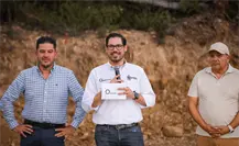 David de la Peña entrega histórica obra vial en Santiago