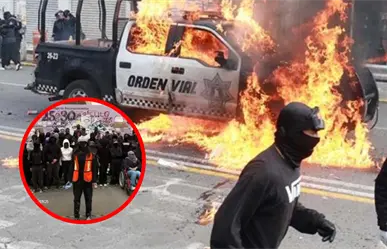 Marcha del 2 de octubre en Toluca: estudiantes de la UAEMéx incendian patrulla y son detenidos, esto es lo que se sabe