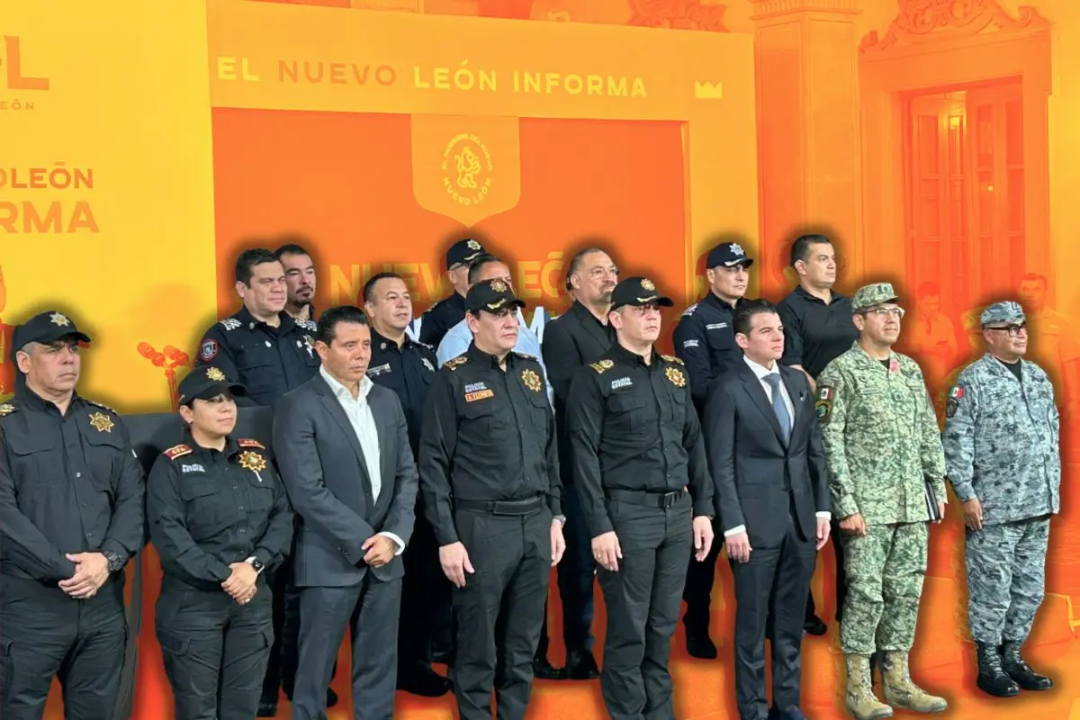 Reunión en materia de seguridad de Nuevo León Informa Foto: POSTAMX