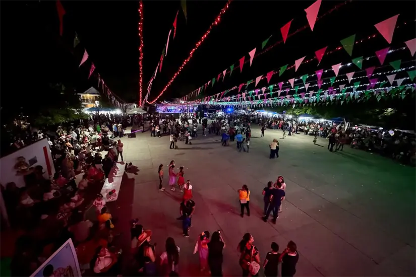 Tradicional baile por la noche | Foto: FB