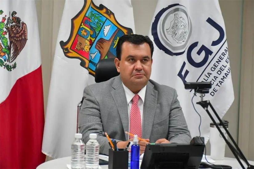 Irving Barrios Mojica, Fiscal General de Justicia del Estado de Tamaulipas | Foto: Perla Herrera
