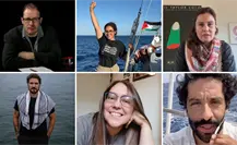 ¿Quiénes son los seis mexicanos de la Flotilla Global Sumud que fueron detenidos en Israel?
