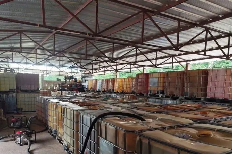 Confirman cateo por huachicol en Seyé, Yucatán: incautan 105 mil litros de diésel