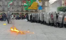 VIDEO | Marcha 2 de octubre en CDMX registra actos de violentos por parte de participantes