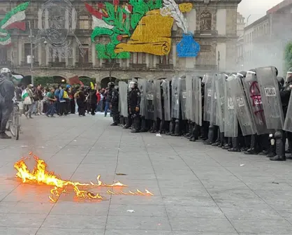 VIDEO | Marcha 2 de octubre en CDMX registra actos de violentos por parte de participantes