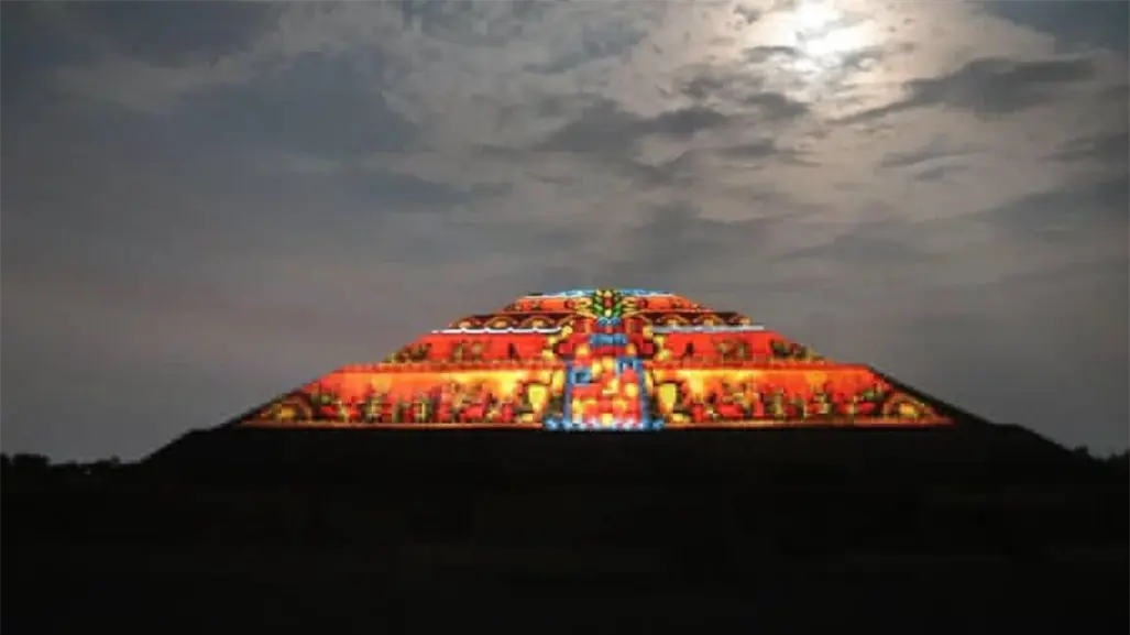 Pirámide del Sol en Teotihuacán reabrirá con espectáculo nocturno de luz para el Mundial 2026