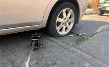 3 llanteras abiertas 24 horas en La Paz para cuando te ponchas tras las lluvias