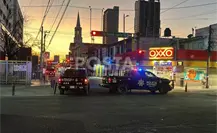 VIDEO | Así fue el ataque armado contra Policía de Monterrey en el centro de la ciudad
