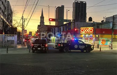 VIDEO | Así fue el ataque armado contra Policía de Monterrey en el centro de la ciudad