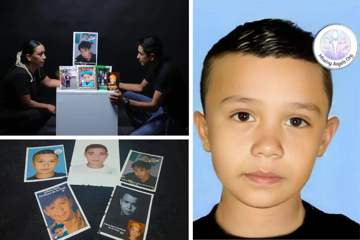 Su familia pide que la comunidad siga compartiendo su fotografía y su historia, pues cada gesto, por pequeño que parezca, puede hacer la diferencia./Foto: Johan gael ayudame a regresar a casa