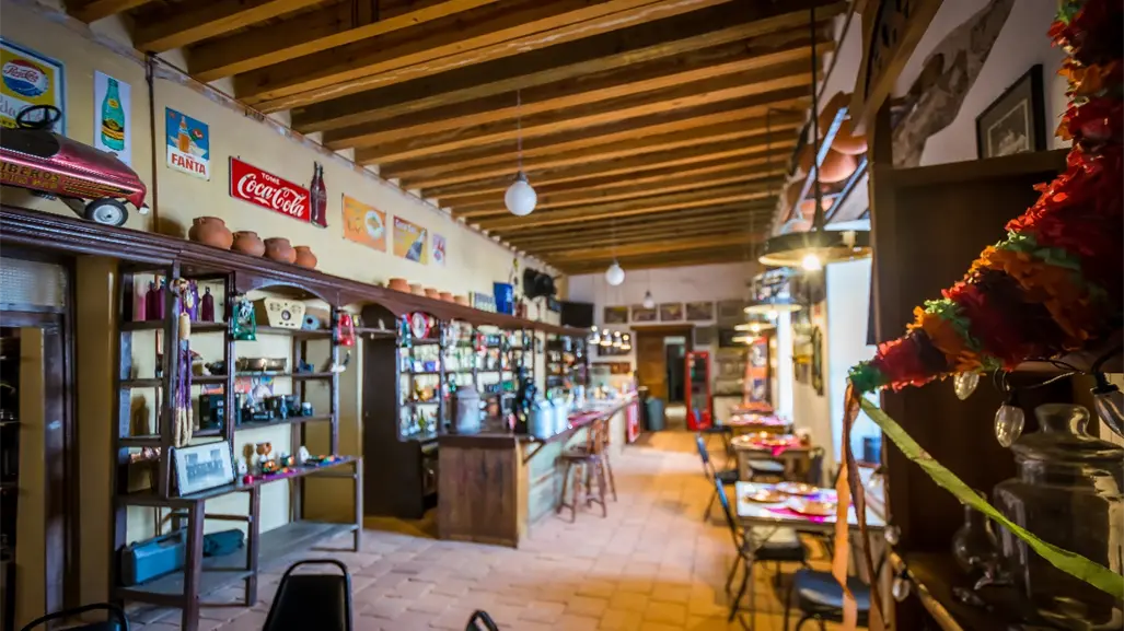 La fonda de Durango que honra la historia del estado, en el municipio de Nombre de Dios