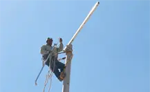 Saltillo fortalece servicios con nueva red eléctrica en Puerto de Flores