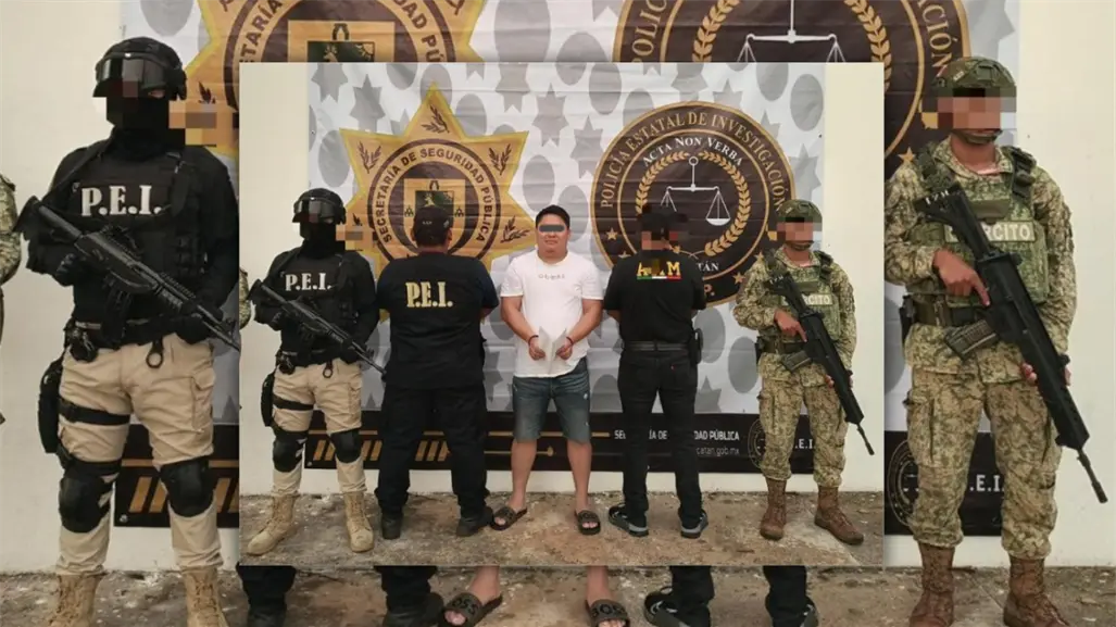 Capturan en Yucatán a líder del Cártel del Pacífico acusado de secuestro en Chiapas