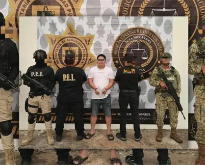 Capturan en Yucatán a líder del Cártel del Pacífico acusado de secuestro en Chiapas