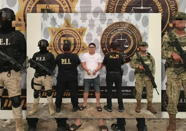 Capturan en Yucatán a líder del Cártel del Pacífico acusado de secuestro en Chiapas