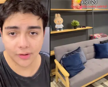 VIDEO | Así adaptó un estudiante en CDMX una cisterna para vivir cerca de la universidad