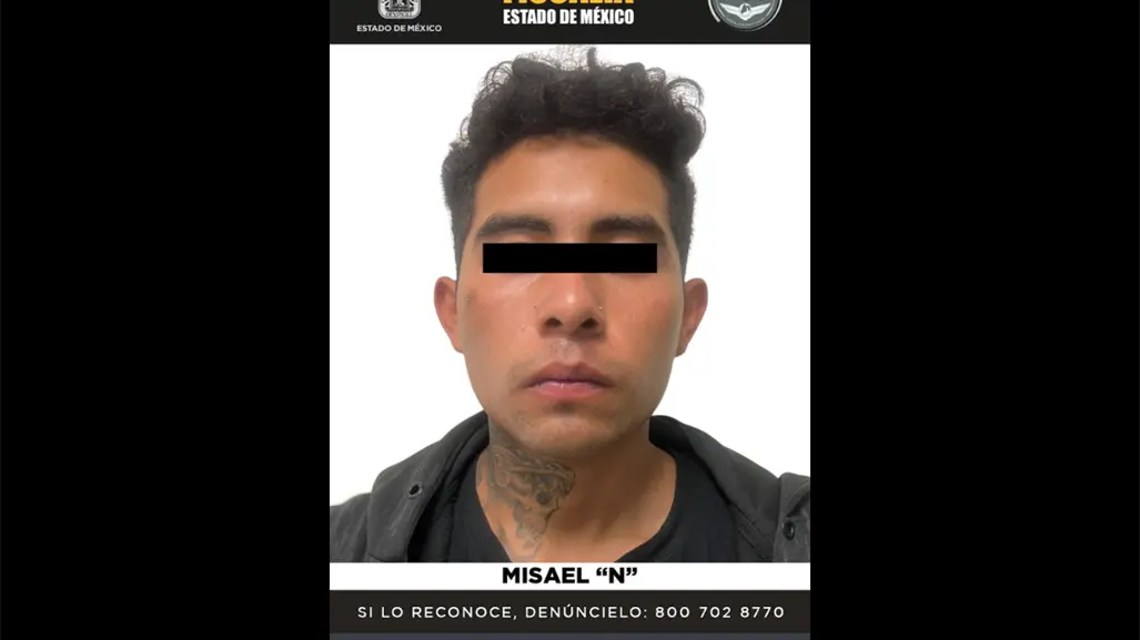 Cae presunto implicado en homicidio de mando policial de la SSC en Edomex