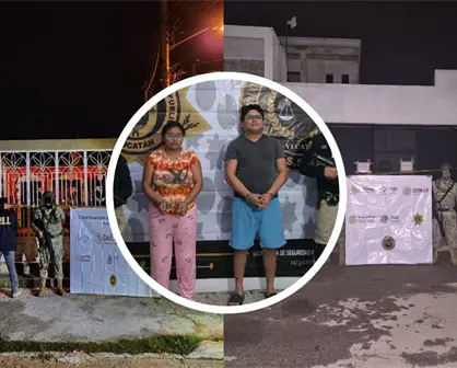 Operativos en Mérida y Kanasín dejan 2 detenidos y decomiso de drogas