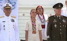 Claudia Sheinbaum encabeza ceremonia por el 204 aniversario de la Armada de México en Veracruz