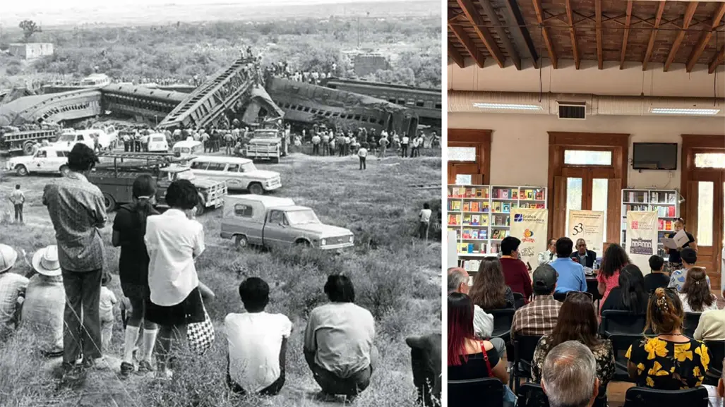 Inauguran exposición por el 53 aniversario del trenazo del Puente Moreno en Saltillo