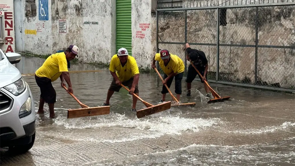 Lluvias intensas con tormentas eléctricas este sábado 4 de octubre en Yucatán