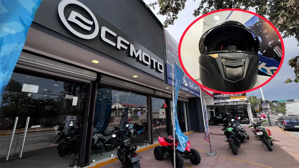 El negocio de Durango que ofrece cascos de motociclista con 50 por ciento de descuento