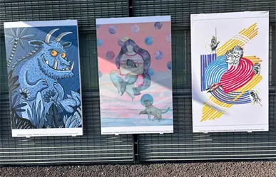 A la hora del té: arte gráfico mexicano reinterpreta cuentos ingleses en Monterrey