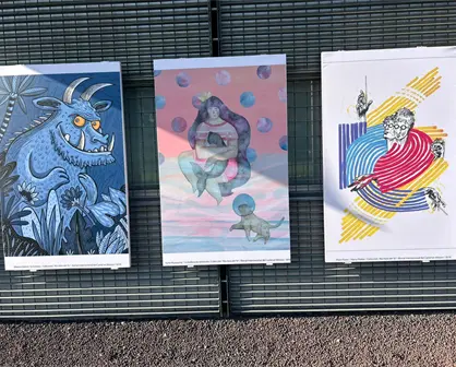 A la hora del té: arte gráfico mexicano reinterpreta cuentos ingleses en Monterrey