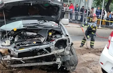 Volcadura y choque múltiple en Buenavista; hay 6 lesionados