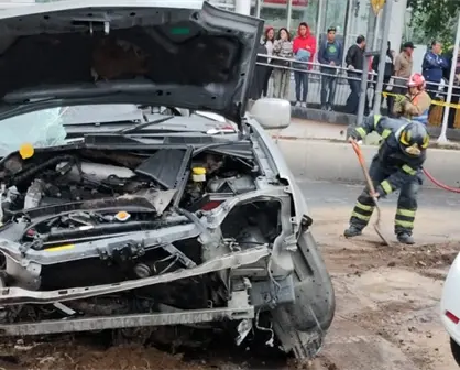 Volcadura y choque múltiple en Buenavista; hay 6 lesionados