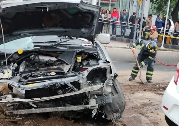 Volcadura y choque múltiple en Buenavista; hay 6 lesionados