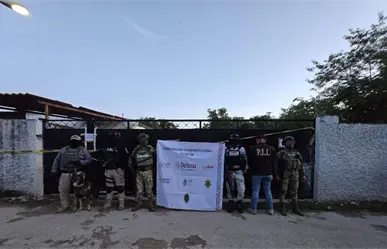 Cateo antinarcóticos en Ixil deja tres detenidos y decomiso de drogas en Yucatán