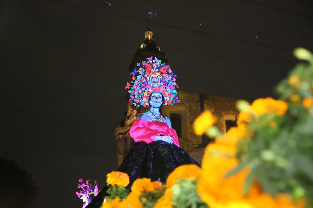 Catrinas de Día de Muertos.  Foto: X (@ultranoticiasfm)